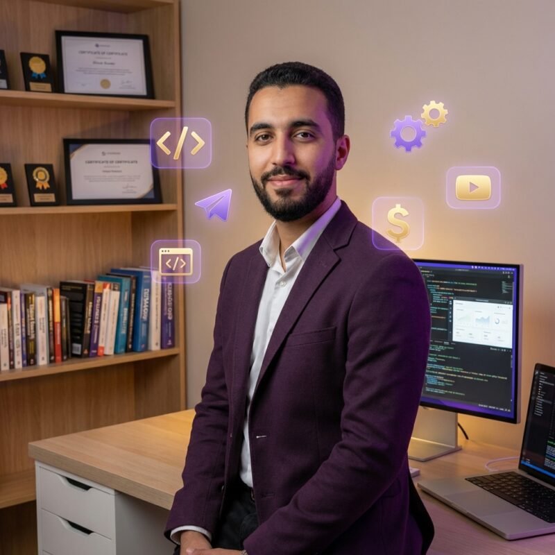 معاذ الدرعاوي - من هو معاذ الدرعاوي؟ قصتي في بناء دخل من الإنترنت