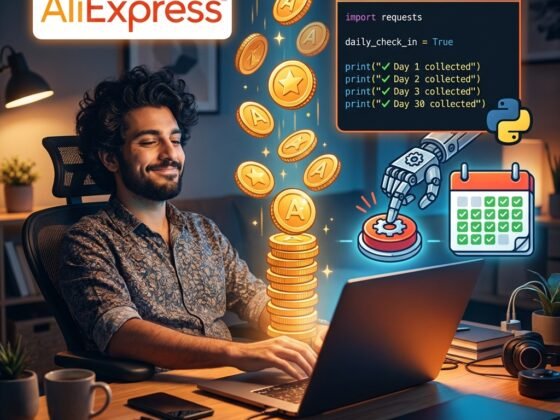 AliExpress Coins - أتمتة جمع aliexpress coins يومياً مجاناً