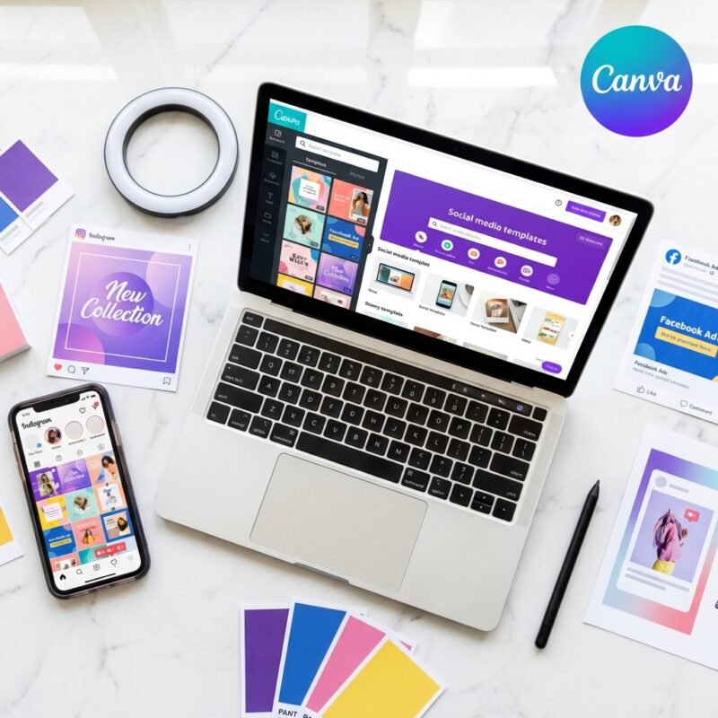تصاميم Canva - أفضل 10 تصاميم Canva للتسويق والسوشيال