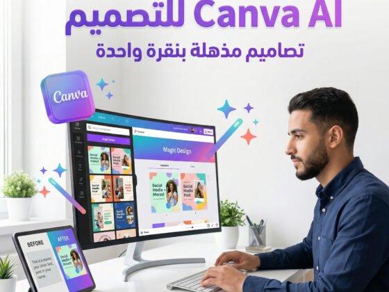 Canva AI - كيف تستخدم Canva AI لتصاميم مذهلة بسرعة
