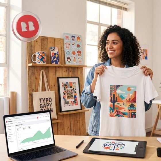 Redbubble - دليل Redbubble الشامل لتحقيق المبيعات