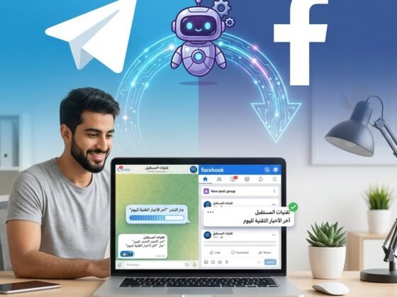 بوت النشر التلقائي - بوت النشر التلقائي من Telegram to Facebook