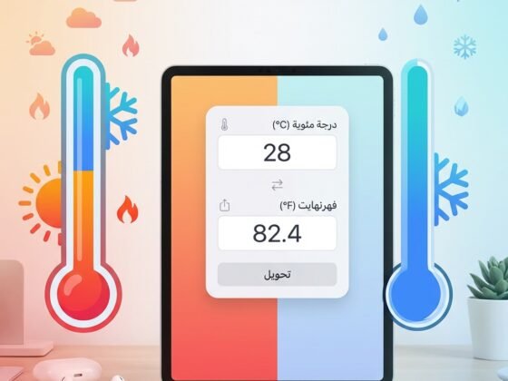 محول درجات الحرارة - محول درجات الحرارة المجاني أونلاين