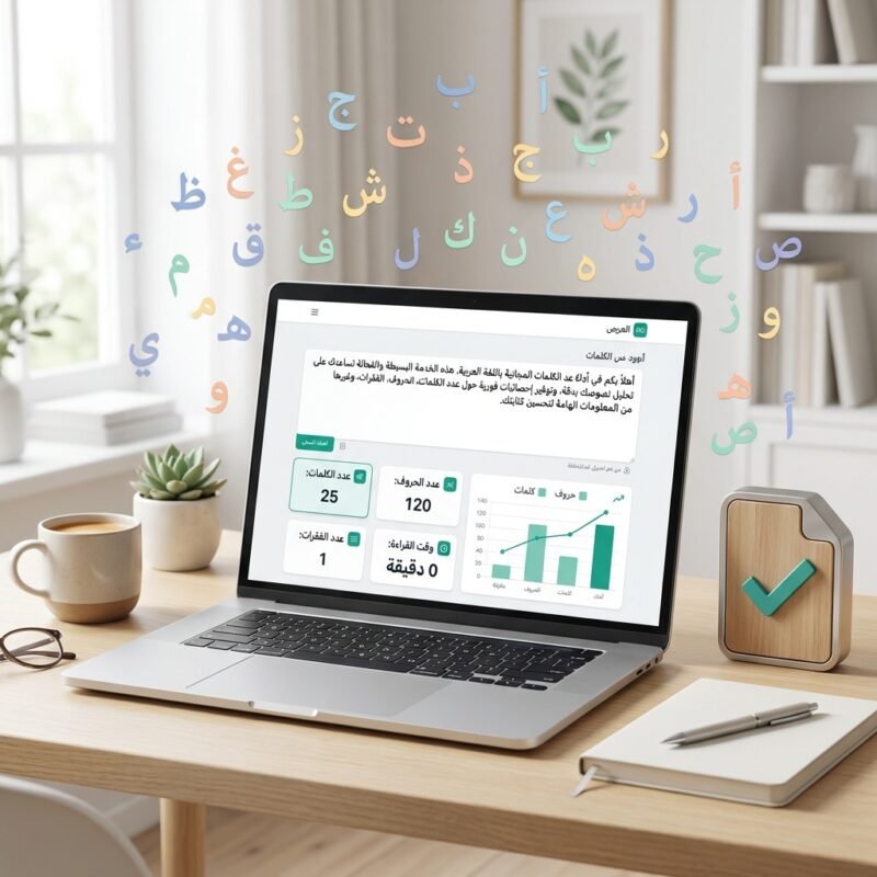 عداد الكلمات - عداد الكلمات المجاني لحساب الكلمات والأحرف بسهولة