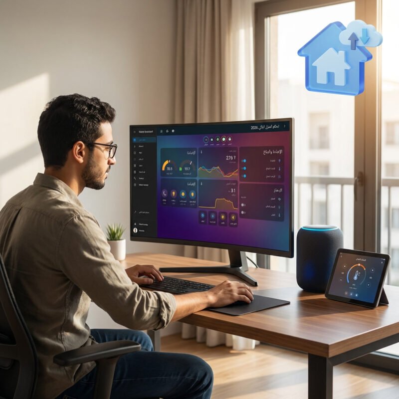 منزل ذكي - منزل ذكي: أتمتة مع Home Assistant 2026