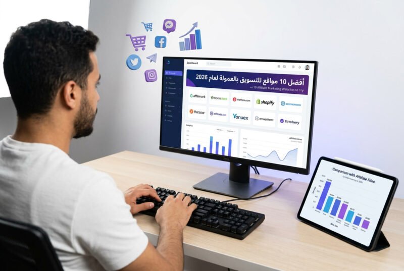 أفضل مواقع التسويق بالعمولة - أفضل 10 مواقع للتسويق بالعمولة تستحق التجربة