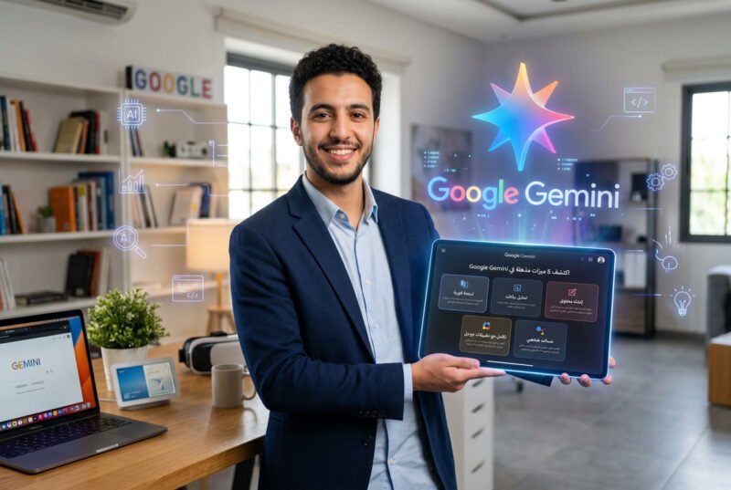 Gemini - اكتشف 5 ميزات في Gemini من Google