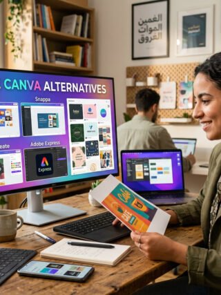 أفضل بدائل Canva المجانية - 6 من أفضل بدائل Canva المجانية لتصميم احترافي