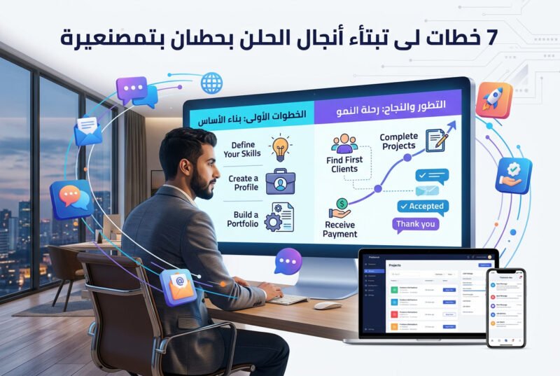 كيف أبدأ العمل الحر بدون خبرة - 7 خطوات كيف أبدأ العمل الحر بدون خبرة
